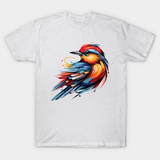 bird with pop art style T-Shirt